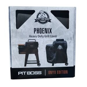 Pit Boss Phoenix Heavy Duty Grill Cover Onyx Edition Black PN 40237 New